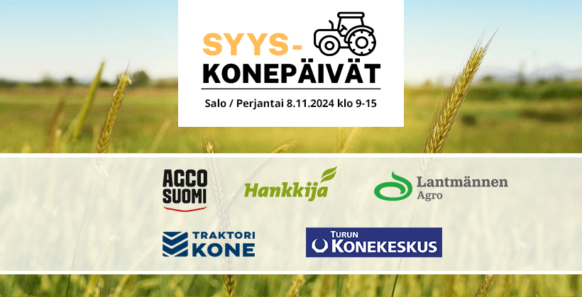 Salon syyskonepäivä 8.11.